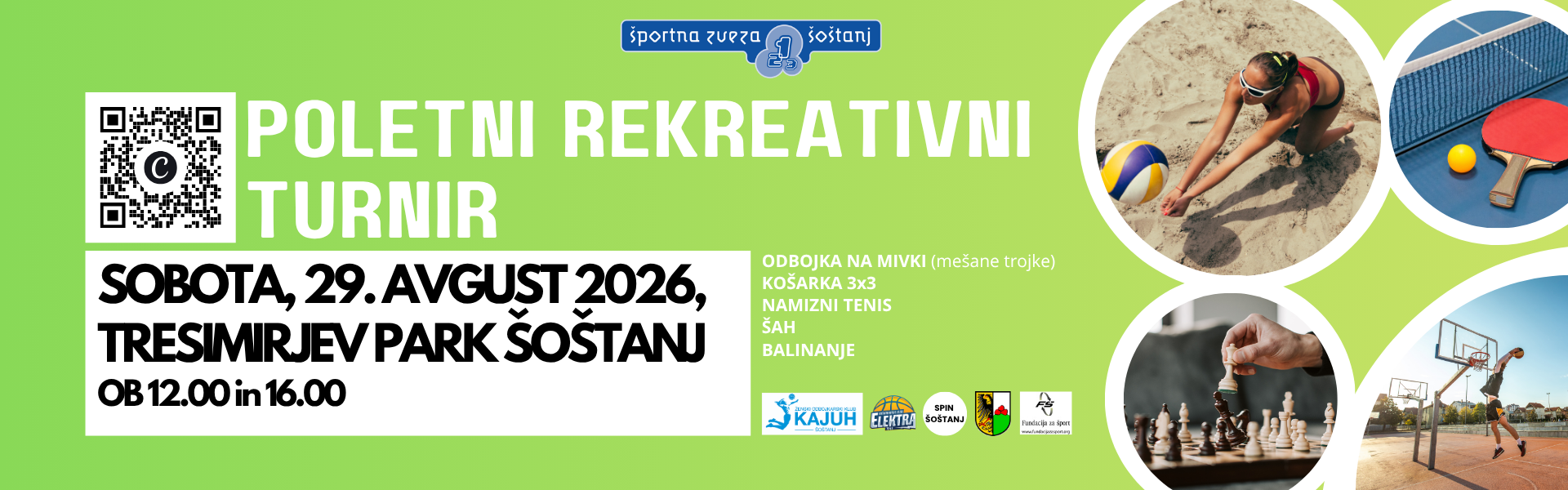 Poletni rekreativni turnir 2026 (29.8.2025)